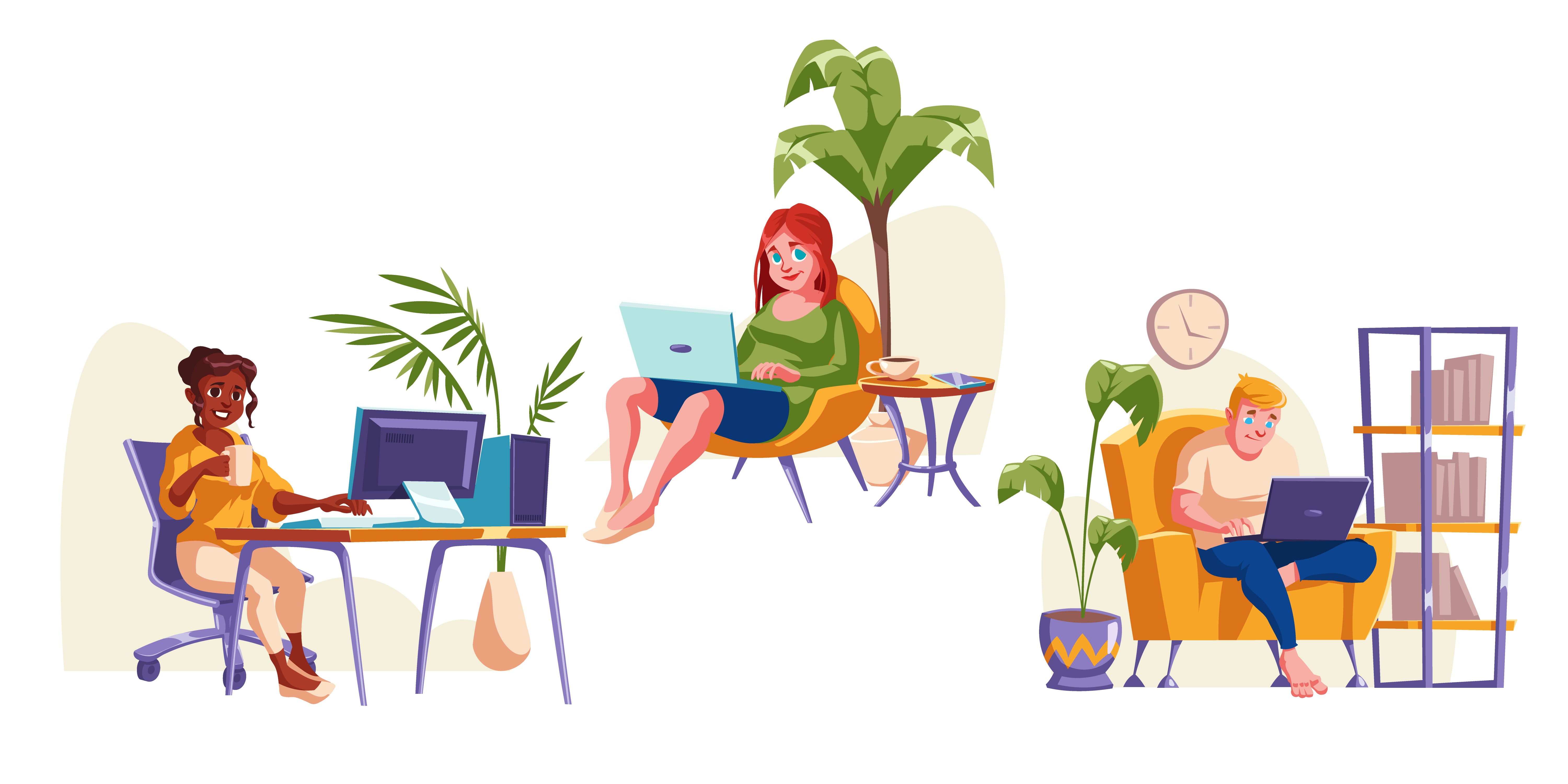 The productivity factor in a hybrid workplace