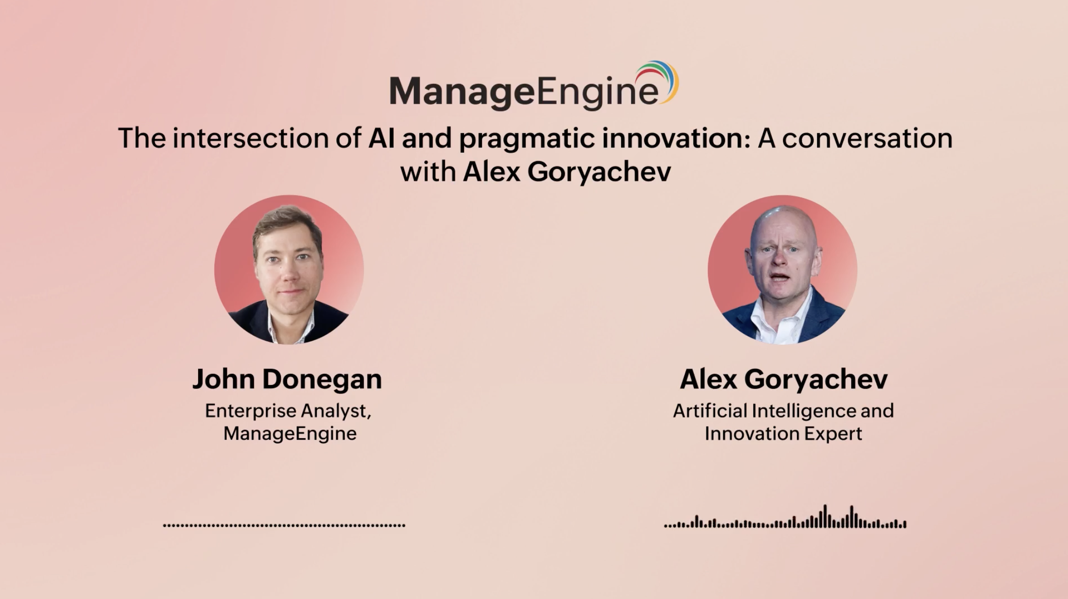 The intersection of AI and pragmatic innovation: A conversation with Alex Goryachev